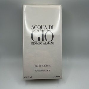 Giorgio Armani Acqua Di Gio 6.7oz Eau De Toilette Spray Brand New Sealed